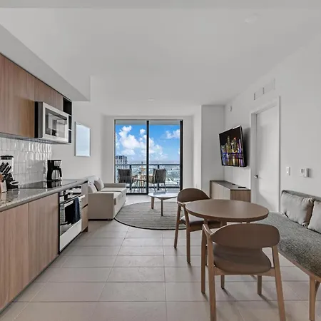 Modern 1Br Apartment With Breathtaking Views Heart Of Downtown Miami Exterior photo