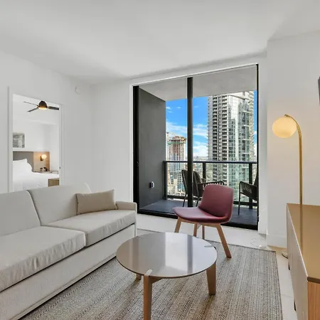 Modern 1Br Apartment With Breathtaking Views Heart Of Downtown Miami Exterior photo